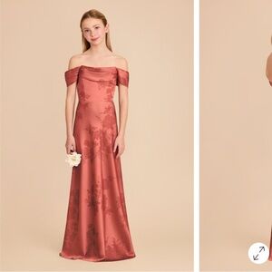 Mimi Junior Bridesmaid Matte Satin Dress - Wild Rose Whimsical Blooms
L